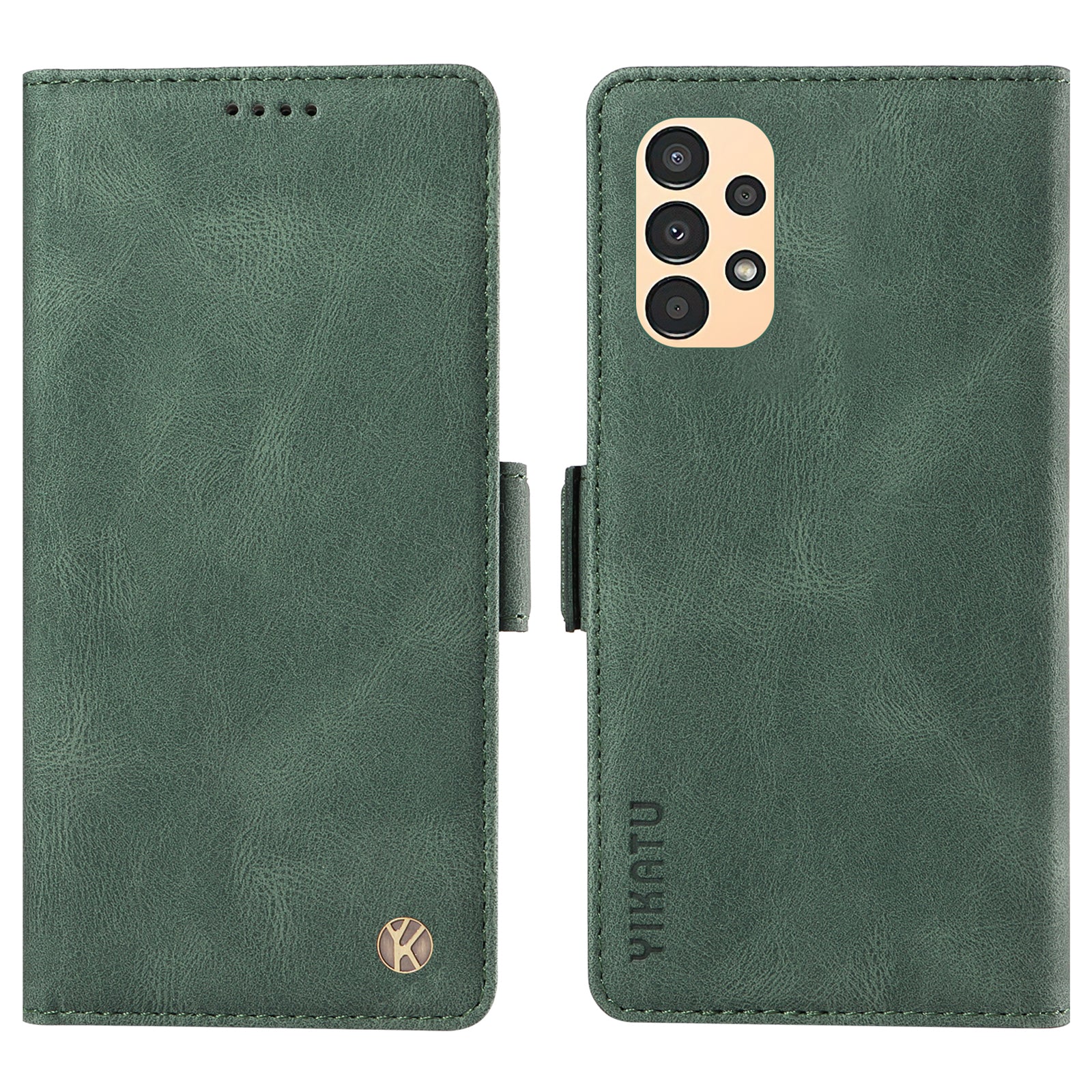 YIKATU YK-005 For Samsung Galaxy A53 5G Leather Cover Skin-touch Phone Case Wallet Stand Shell YIKATU YK-005 For Samsung Galaxy A53 5G Leather Cover Skin-touch Phone Case Wallet Stand Shell